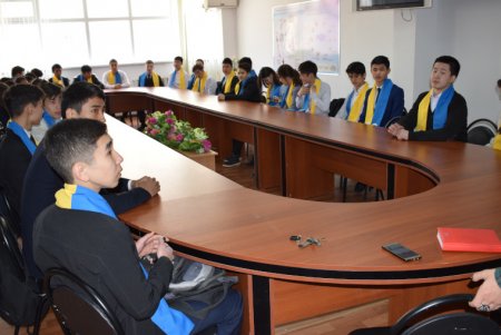 Встреча со студентами Актюбинского политехнического колледжа