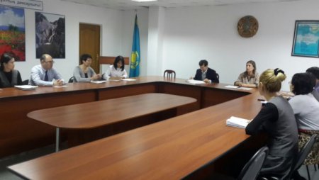 Совещание с Департаментом охраны общественного здоровья Актюбинской области