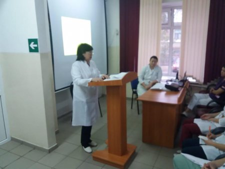 Профилактика ВИЧ-инфекции среди медицинских работников областного перинатального центра