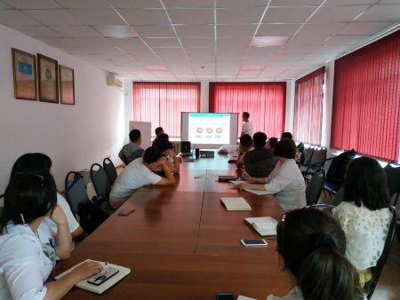 «AFEW Kazakhstan» компаниясы менеджерінің қатысуымен семинар-тренинг.