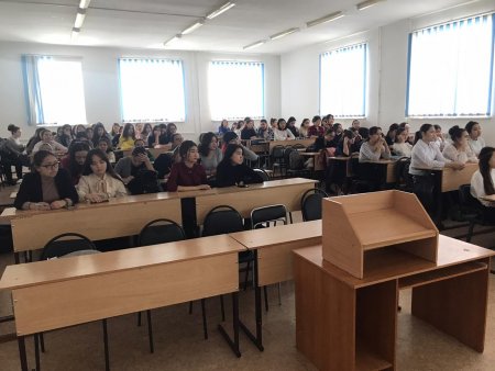 Встреча со студентами АРГУ им.К. Жубанова