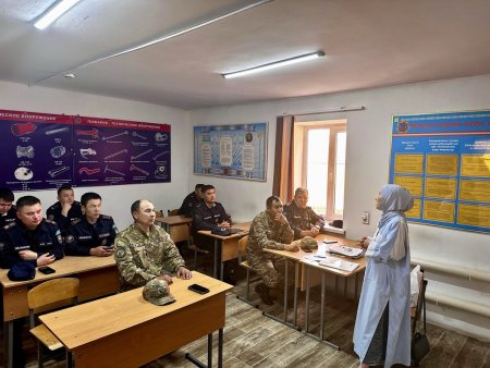 Денсаулыққа жауапты көзқарас: өрт сөндіру бөлімінің қызметкерлеріне арналған дәріс