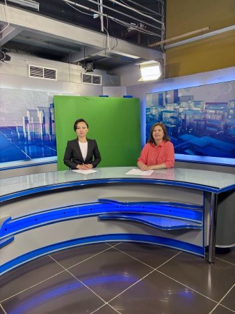 Анна Каспировамен сұхбат