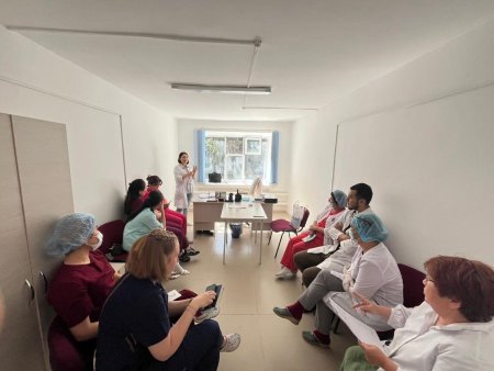В медицинской организации "BAISHEV-MED" прошла встреча с медицинским персоналом